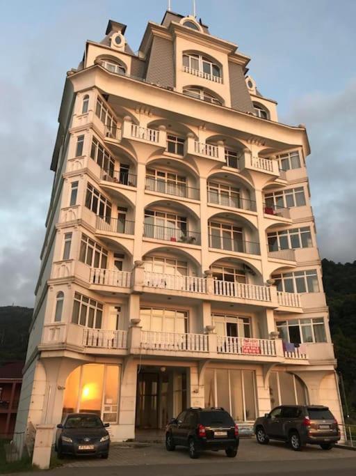 Sea View Studio Apartment In Gonio-Kvariati Bagian luar foto